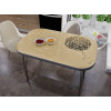 Стол со стеклом Нежность