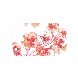 Стол обеденный со стеклом "Экстра 1" (белый)