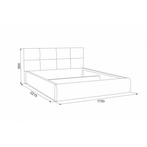 Кровать 1,6 Куба