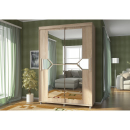 Шкаф-купе "Комфорт-12 ПРАЙМ 1,5 м" (калейдоскоп)