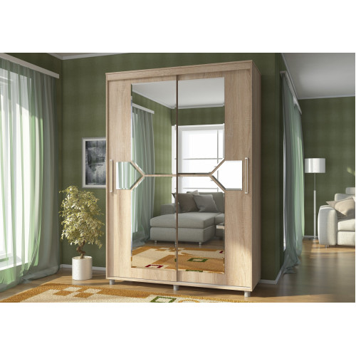 Шкаф-купе Комфорт-12 ПРАЙМ 1,5 м (калейдоскоп)