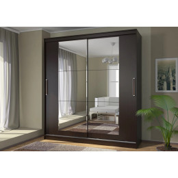 Шкаф-купе Комфорт-12А с прямым зеркалом SL