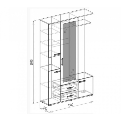 Прихожая Нота-2