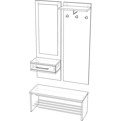 Прихожая Оскар-1