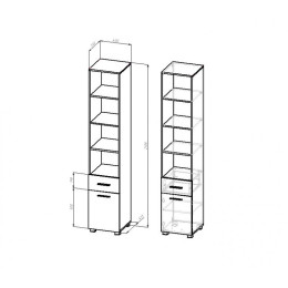 Стеллаж СЖ-051 "ЛАЙК"