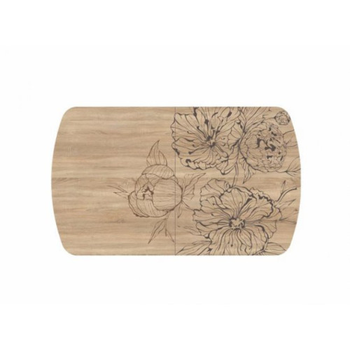 Стол обеденный раздвижной со стеклом Экстра 2 (венге)