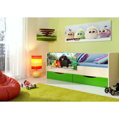 Детская кровать Энгри 1,6 м.