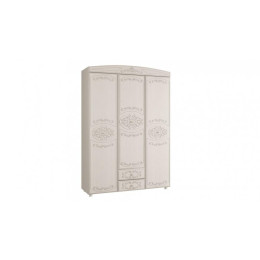 Шкаф 3-х дверный комбинированный "Каролина"