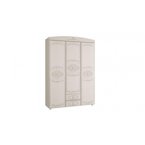Шкаф 3-х дверный комбинированный Каролина
