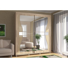 Шкаф-купе "Комфорт-12 ПРАЙМ 2,0 м" (фигурные)