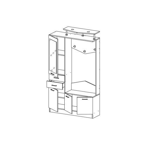 Прихожая Виола-3