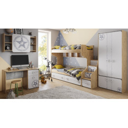 Шкаф для одежды "Мегаполис"