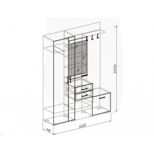 Прихожая Стиль-2