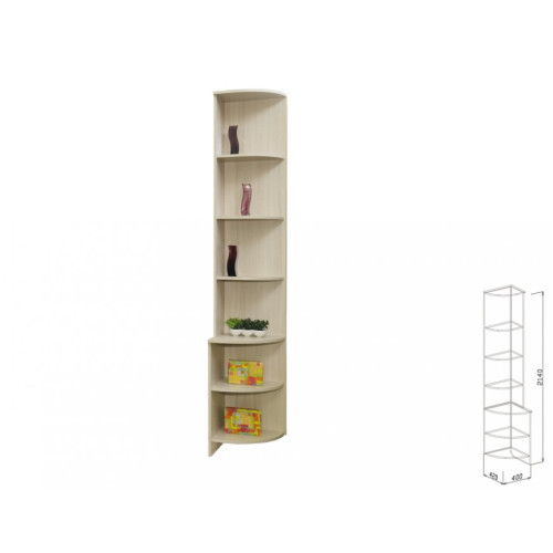 Угол завершающий №7 Акварель