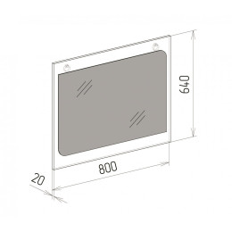 Зеркало №8 "Космос"