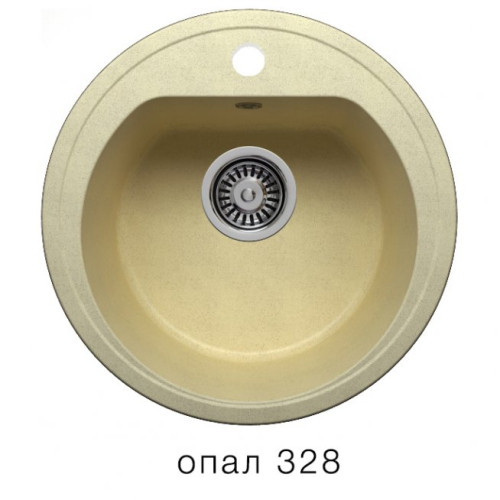 Мойка врезная каменная F-05 (цвет в ассортименте)