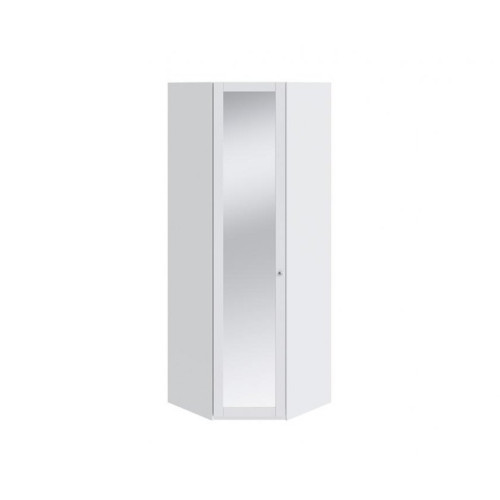 Шкаф угловой с 1-ой дверью с зеркалом «Ривьера» (452)