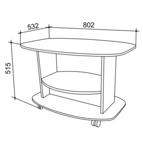 Стол журнальный Лидер