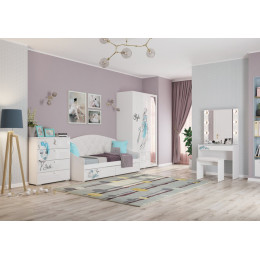 Шкаф 3-створчатый "Гламур"