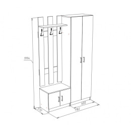 Прихожая Лофт