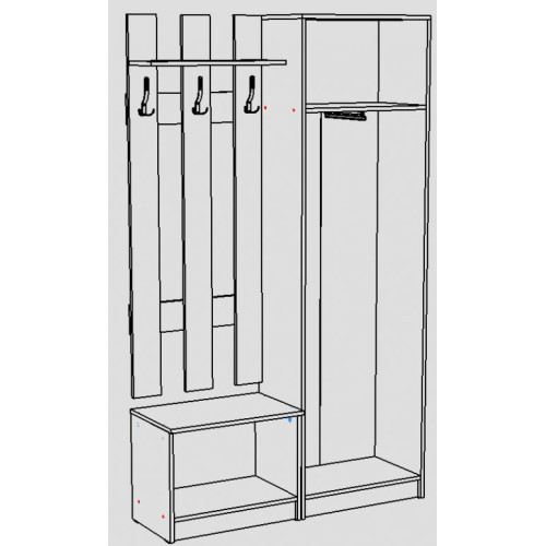 Прихожая Лофт