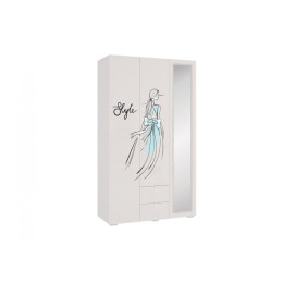 Шкаф 3-створчатый "Гламур"