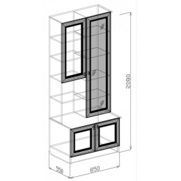 Гостиная "Диана Люкс" №1