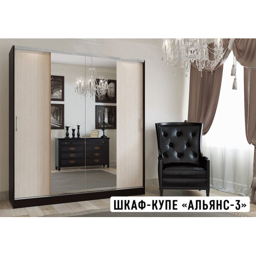 Шкаф-купе Альянс-3 2000