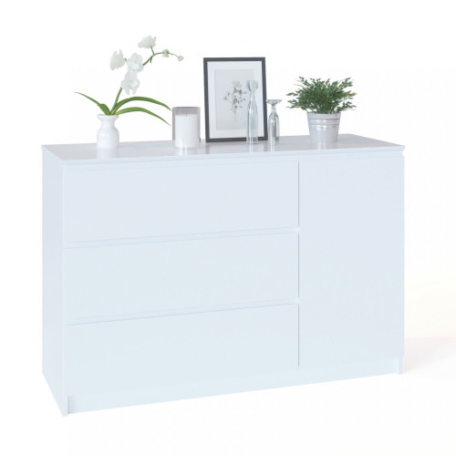 Комод с 3-мя ящиками и дверью Т-3Р