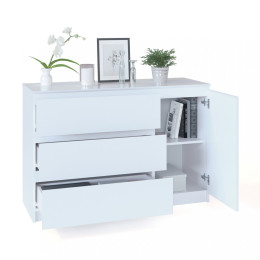 Комод с 3-мя ящиками и дверью Т-3Р