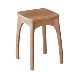 Табурет с фигурной ножкой (пластик/бочонок Н) 2 шт.