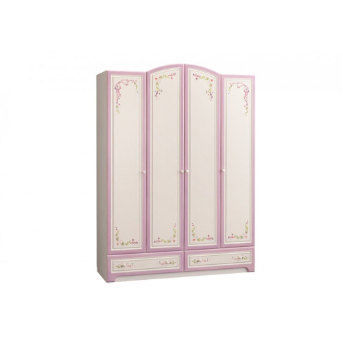 Шкаф 4х-створчатый Акварель