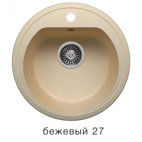 Мойка врезная каменная F-05 (цвет в ассортименте)