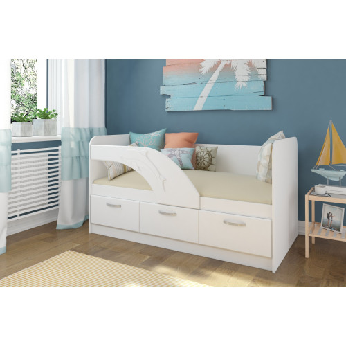 Детская кровать Дельфин-1 МДФ 1,8 м