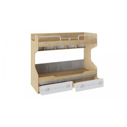 Кровать двухъярусная с приставной лестницей "Мегаполис"