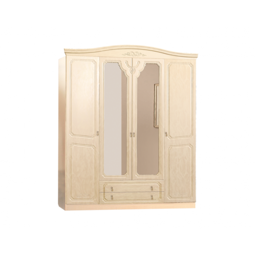 Шкаф 4-х дверный Лира