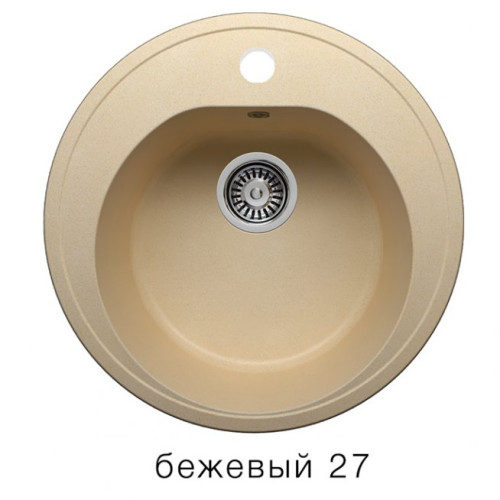 Мойка врезная каменная F-08 (цвет в ассортименте)