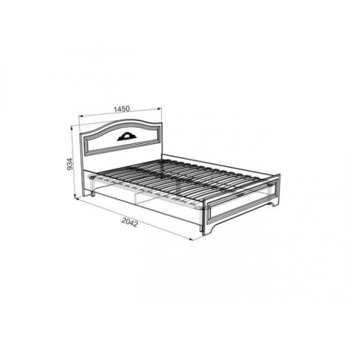 Кровать 1.4 Белла (комфорт)