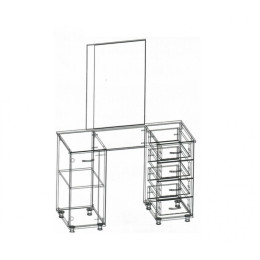 Туалетный столик "Анна" С6