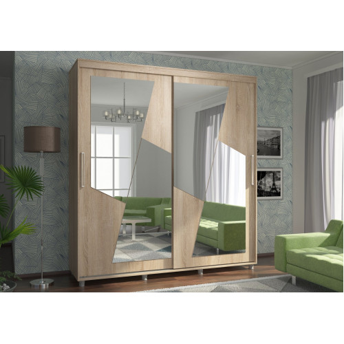 Шкаф-купе Комфорт-12 ПРАЙМ 2,0 м (молния)