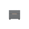 Тумба прикроватная Палермо (Графит) SL