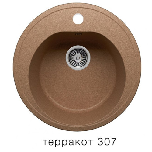 Мойка врезная каменная F-08 (цвет в ассортименте)