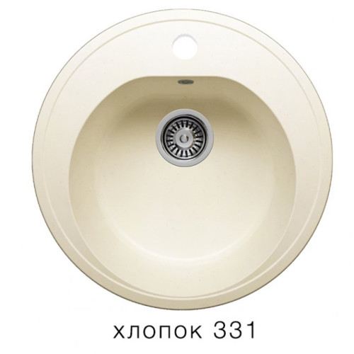 Мойка врезная каменная F-08 (цвет в ассортименте)