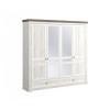 Шкаф 4-х створчатый Ривьера (МебельМаркет)
