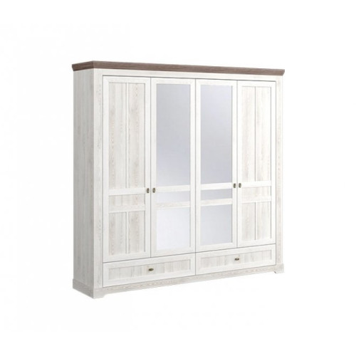 Шкаф 4-х створчатый Ривьера (МебельМаркет)