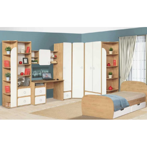 Кровать 0,8 с ящиками №13 Скай