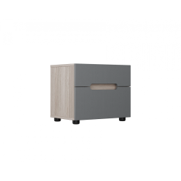 Тумба прикроватная "Палермо" (Графит) SL