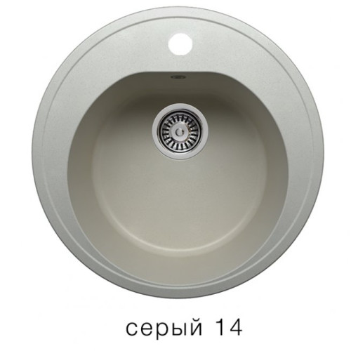 Мойка врезная каменная F-08 (цвет в ассортименте)