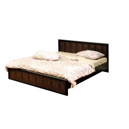 Кровать двуспальная с настилом 06.02 "Волжанка" 1600 мм