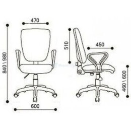Кресло для сотрудника "НОТА Т комфорт"